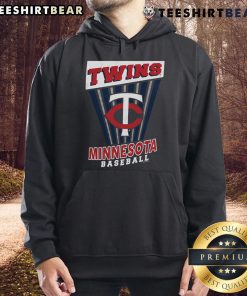 Top Minnesota Twins baseball starter hoodie in navy blue with team logo, perfect for fans and casual wear.