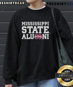 Top Mississippi State Bulldogs alumni sweatshirt featuring the team's logo and vibrant colors for fans and supporters.