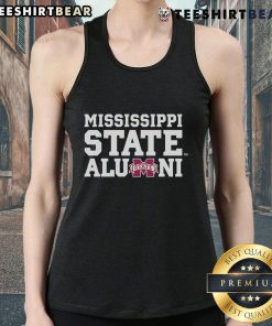 Top Mississippi State Bulldogs alumni tank top featuring bold team logo and comfortable fit for game day or casual wear.