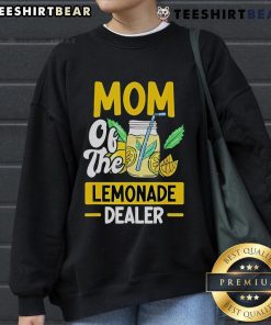 Top Mom of the Lemonade Dealer Sweatshirt in vibrant colors, perfect for proud moms supporting their young entrepreneurs.
