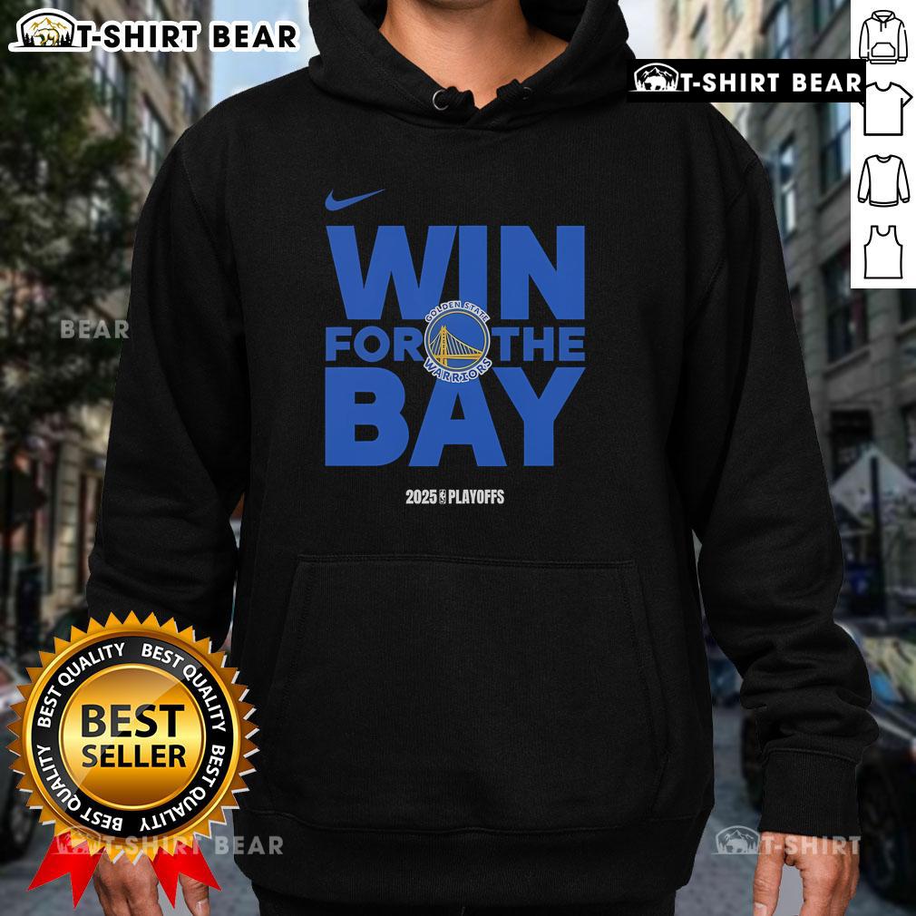Top Nba Playoffs Win For The Bay Golden State Warriors Logo 2025 Hoodie