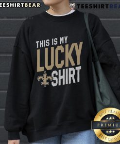 Top New Orleans Saints sweatshirt featuring bold team logo, perfect for game day and showcasing your team spirit.