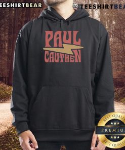 Top Paul Cauthen Bolt Hoodie in black, showcasing a stylish design perfect for fans of country music and casual wear.