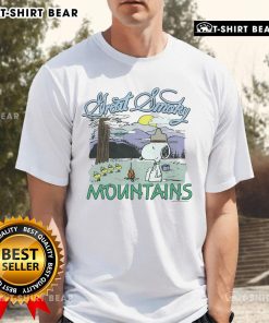 Top Peanuts Snoopy X Great Smoky Mountains National Park T-Shirt featuring Snoopy in a scenic mountain design.