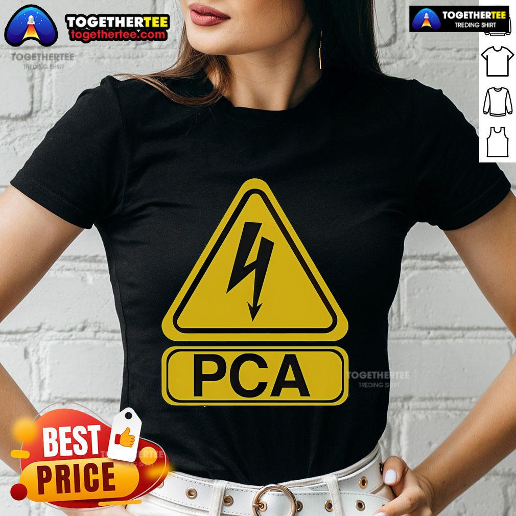 Top Pete Crow Armstrong Pca Electric Sign Ladies Tee Top Pete Crow Armstrong PCA electric sign on a ladies tee, showcasing stylish baseball-themed apparel for fans.