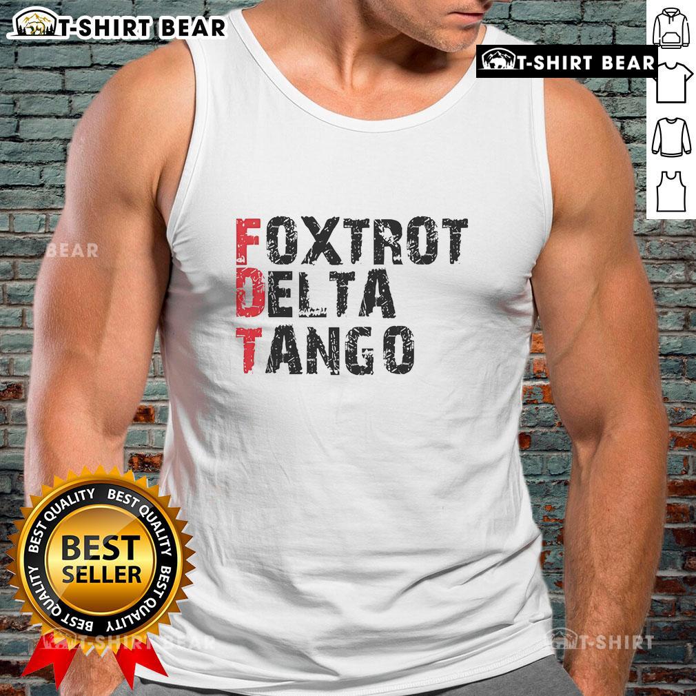 Top Peter Shankman Wearing Foxtrot Delta Tango Fdt Tank Top Alt Text: Peter Shankman wearing a Foxtrot Delta Tango (FDT) tank top, showcasing a trendy casual look and vibrant colors.
