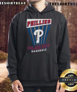 Top Philadelphia Phillies baseball starter hoodie in red, showcasing team logo and stylish design for fans.