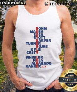 Stylish tank top featuring 'Top Philly Brotherly Love Names 2025' design, perfect for showcasing Philadelphia pride.