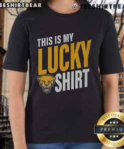 Top Pittsburgh Panthers This Is My Lucky Ladies Tee featuring vibrant team colors and stylish design for fans.