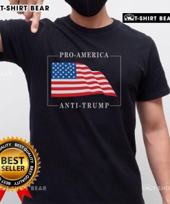 Top Pro America Anti Trump T-Shirt featuring bold graphics and a patriotic design, perfect for expressing political views.