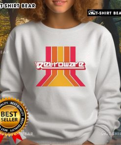 Top Retroware old-school sweatshirt in vibrant colors, showcasing vintage style and retro fashion trends.