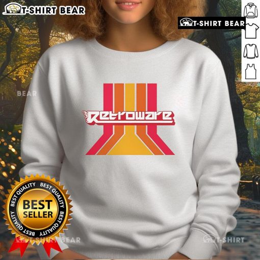 Top Retroware old-school sweatshirt in vibrant colors, showcasing vintage style and retro fashion trends.