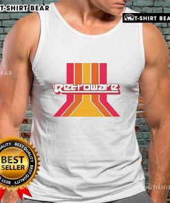 Top Retroware old-school tank top featuring vibrant retro graphics and a comfortable fit, perfect for nostalgic fashion lovers.