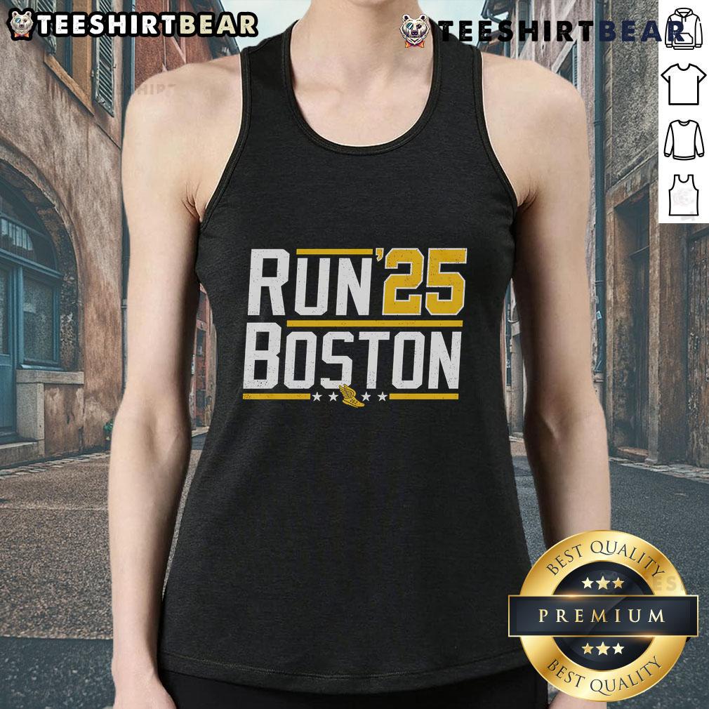 Top Run Boston 2025 Tank Top Top-Run-Boston-2025-Tank-Top in vibrant colors, perfect for runners looking for style and comfort during workouts.