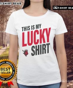 Top Rutgers Scarlet Knights 'This Is My Lucky Ladies' tee showcasing team spirit and style for female fans.