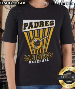 Top San Diego Padres baseball starter ladies tee in vibrant colors, perfect for game day and casual wear.