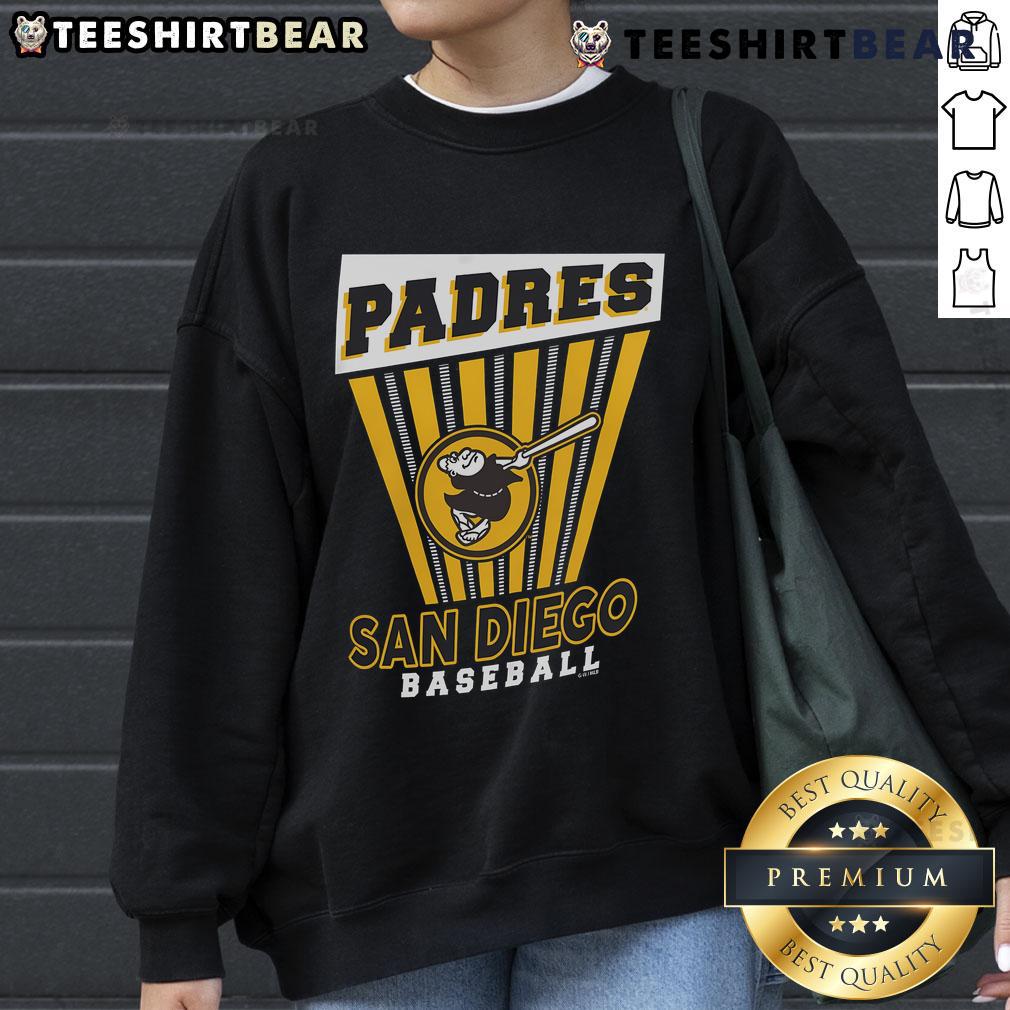 Top San Diego Padres Baseball Starter Sweatshirt Cozy Top San Diego Padres baseball starter sweatshirt in navy, perfect for game days and showing team spirit.