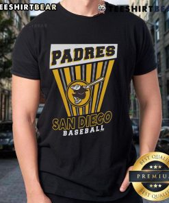 Alt Text: Top San Diego Padres baseball starter t-shirt featuring team logo and vibrant colors for fans and collectors.