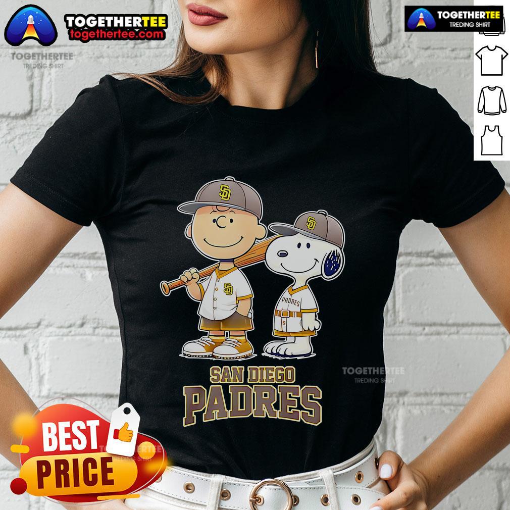 Top San Diego Padres Charlie Brown And Snoopy Baseball Cartoon Fan Ladies Tee Top San Diego Padres Charlie Brown and Snoopy baseball cartoon fan ladies tee featuring vibrant graphics and a fun design.