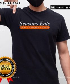 Top Seasons Eats Thai Chinese Sushi T-Shirt featuring vibrant food graphics and stylish design for food lovers.
