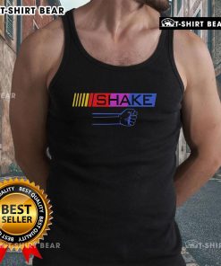 Stylish Top Shake or Bake Tank Top featuring a vibrant design, perfect for casual summer outfits and fitness activities.
