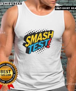 Teacher wearing a 'Don't Stress' tank top during top smash test exam day at school, promoting a relaxed testing environment.