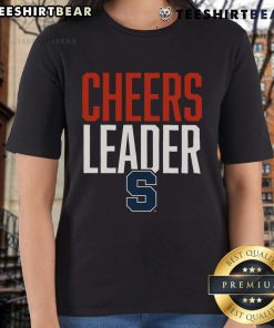Top Syracuse Orange Cheers Leader Ladies Tee showcasing team spirit and style for female fans of Syracuse sports.
