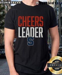 Alt Text: Top Syracuse Orange Cheers Leader T-Shirt featuring vibrant team colors and logo, perfect for game day celebrations.