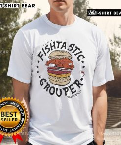 Top Tampa Bay Buccaneers I Had A Fishtastic Grouper Sandwich NFL x Guy Fieri's Flavortown T-Shirt displayed on a mannequin.