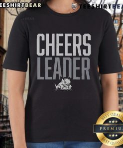 Alt Text: TCU Horned Frogs Cheers Leader Ladies Tee featuring vibrant team colors and spirited design for fans.