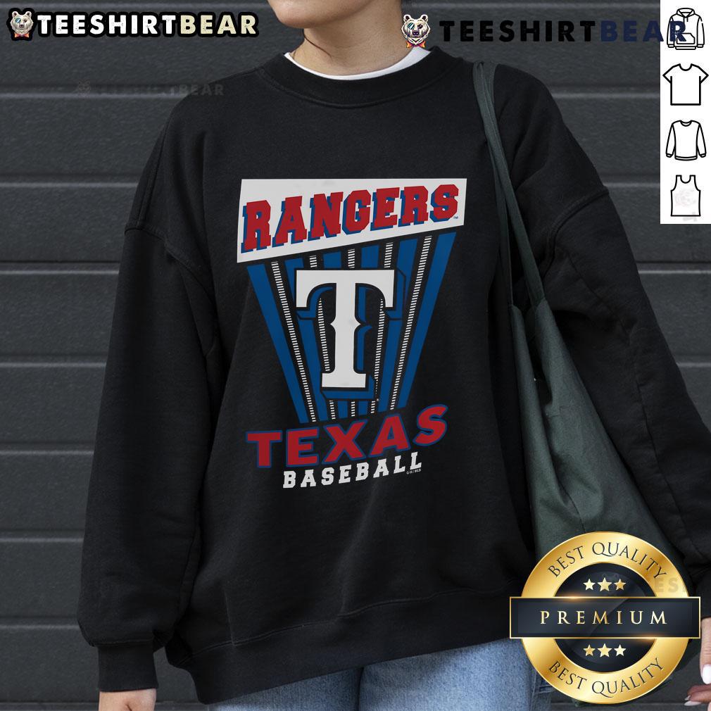 Top Texas Rangers Baseball Starter Sweatshirt Cozy Top Texas Rangers Baseball Starter sweatshirt in navy blue, perfect for fans and chilly game days.