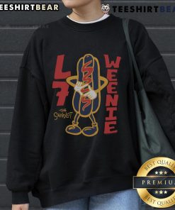 Cozy Top The Sandlot L7 Weenie Sweatshirt featuring iconic movie graphics for fans of classic baseball films.