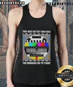 Alt Text: Vintage 80s tank top featuring retro graphics, perfect for fans of classic TV shows and nostalgia from the era.
