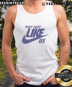 Stylish Nike tank top featuring 'Top-They-Not-Like-Us' graphic, perfect for workouts or casual wear.
