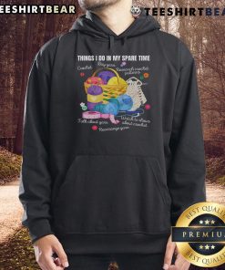 Cozy hoodie for crochet lovers featuring arts and crafts designs, perfect for showcasing your passion in leisure time.