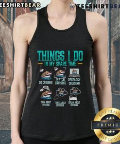 Stylish 'Cruising' Premium Tank Top showcasing top things to do in spare time, perfect for casual outings and summer adventures.