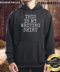 Stylish 'Top-This-Is-My-Writing-Hoodie' featuring a cozy design, perfect for writers and creative enthusiasts.