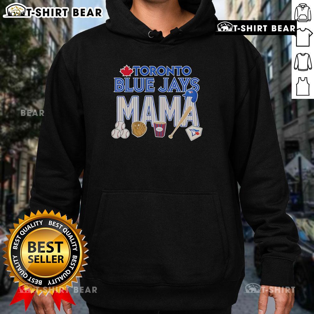 Top Toronto Blue Jays Mama Mother Day Hoodie Cozy Top Toronto Blue Jays Mama Mother's Day hoodie in blue, perfect gift for baseball-loving moms.