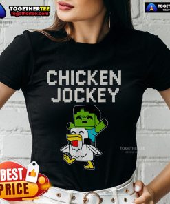 Top Vintage Jockeys Chicken 2025 Ladies Tee featuring retro design and vibrant colors for stylish casual wear.