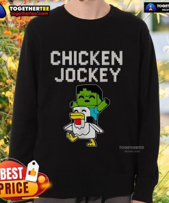 Alt Text: Vintage Jockeys Chicken 2025 Sweatshirt featuring a classic design, perfect for retro fashion enthusiasts.