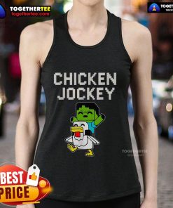 Alt Text: Stylish Top Vintage Jockeys Chicken 2025 Tank Top featuring a unique design for casual wear enthusiasts.