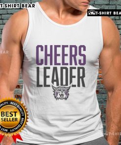 Top Weber State Wildcats cheerleader tank top featuring vibrant colors and team logo, perfect for game day.