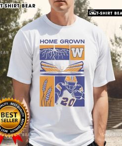 Top Winnipeg Blue Bombers Football Home Grown T-Shirt showcasing team colors and logo, perfect for fans and game day attire.