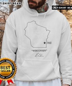 Top Wisconsin Bucks hoodie by Kuz featuring team colors and logo, perfect for fans showing support during games.