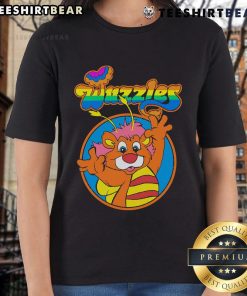 Alt Text: Top Wuzzles Bumblelion Classic Ladies Tee featuring vibrant colors and playful design, perfect for casual wear.