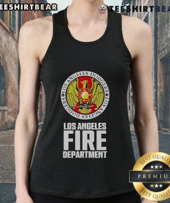 Top Los Angeles Dodgers 2025 tank top supporting wildfire victims in LA, featuring team colors and logo.