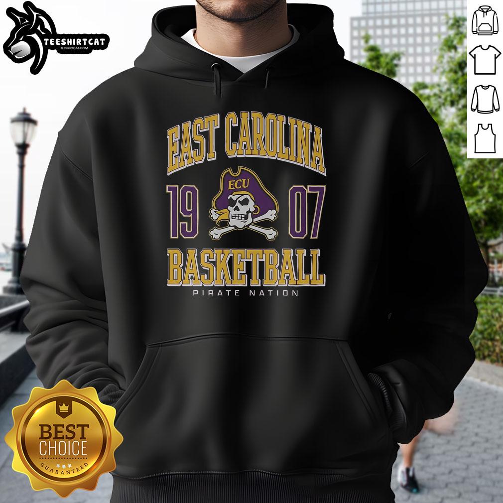 Premium East Carolina Pirates Basketball Hoodie
