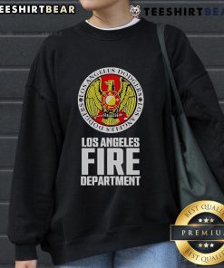 Top Los Angeles Dodgers 2025 sweatshirt supporting wildfire victims in LA, showcasing team spirit and community resilience.