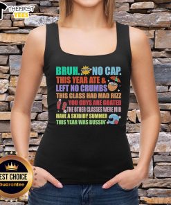 Top Gen A Slang Teachers Happy Last Days Of School Bruh Tank Top