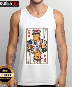 Alt Text: Aaron Judge Diamond King Card Tank Top featuring a vibrant graphic of the baseball star, perfect for fans and collectors.